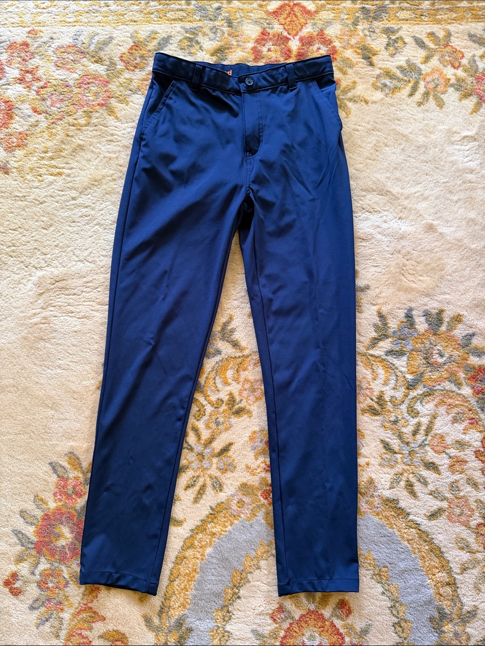 Boys French Toast Navy Blue School Uniform Slim Fit Pant Size 18